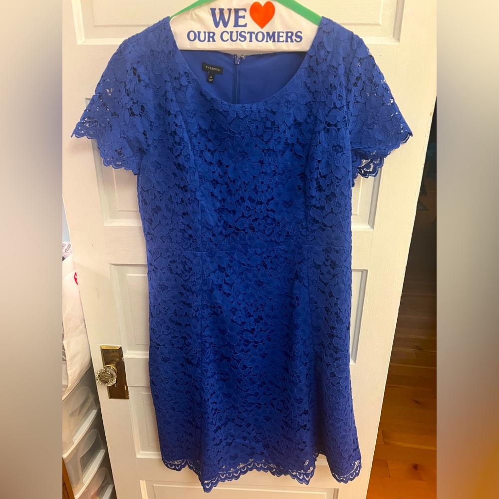 Talbots lace dress